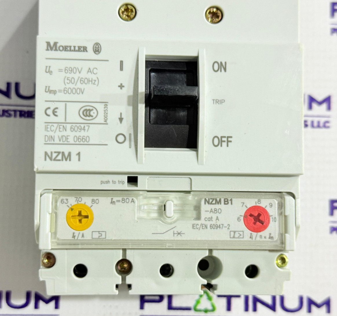 MOELLER | NZM 1 | IEC/EN 60947 | 3 POLE | CIRCUIT BREAKER