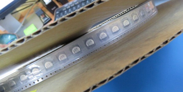 NIC NACZ101M25V6.3X8TR13F Qty of 370 per Lot CAPACITOR ALUMINUM ELECTROLYTIC