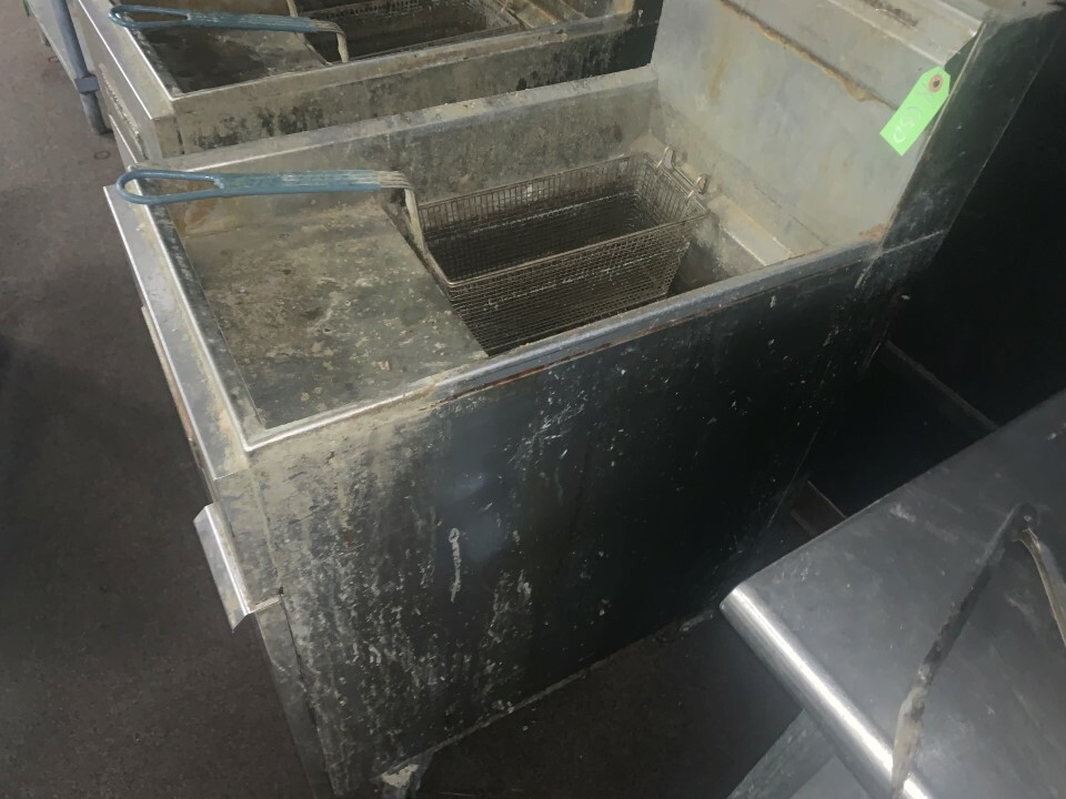 16″ American Range AF-35/50 Fryer, Nat Gas