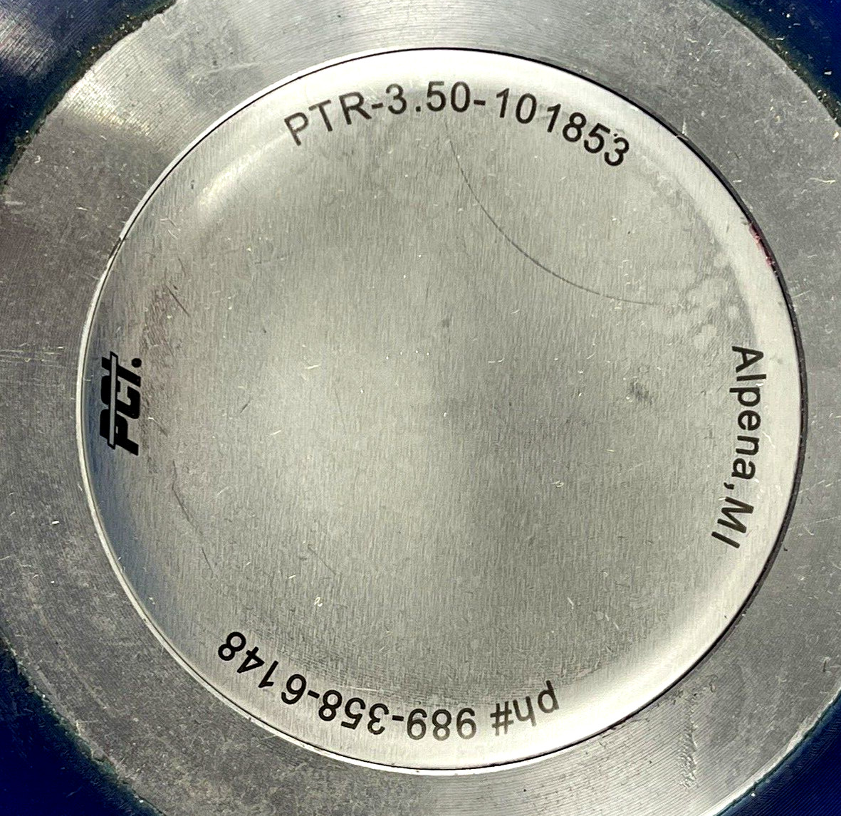 PCI ProCal PTR-3.50-101853 Track Roller Bearing 1/2″ Rubber Coat, 4-1/2″ 4.50 OD
