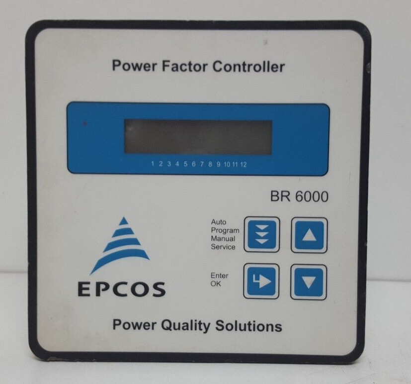 EPCOS POWER FACTOR CONTROLLER BR 6000 / PARTS ONLY
