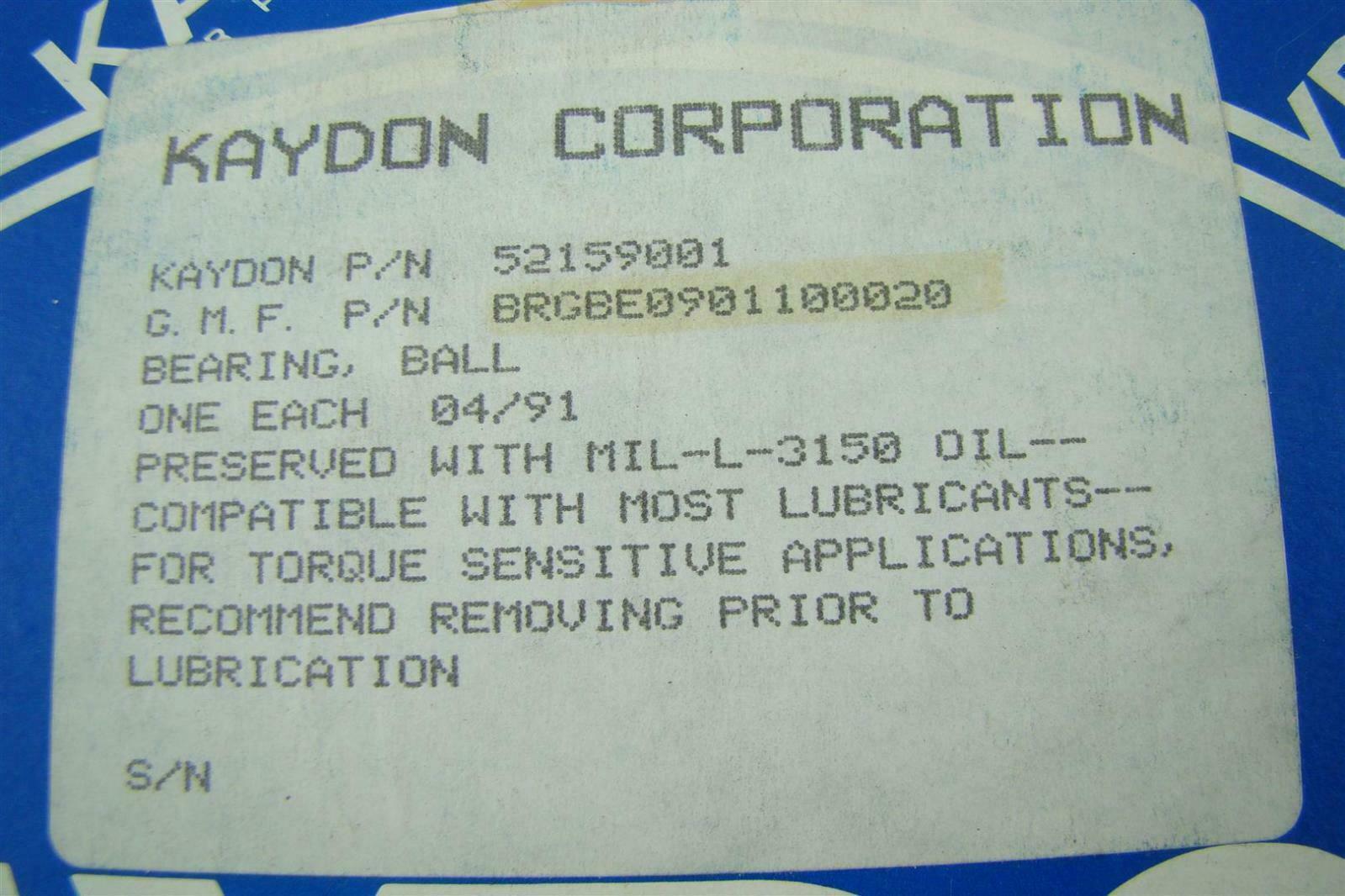 Kaydon Row Ball Bearing 52159001