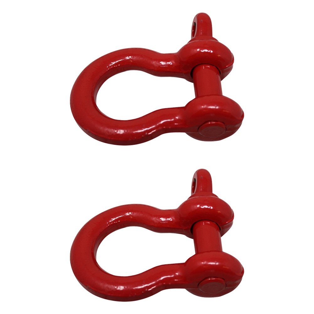 Two 3/4″ Screw Pin Shackles Clevis D Ring Anchor 3.25 TON Lifting Ring Excavator