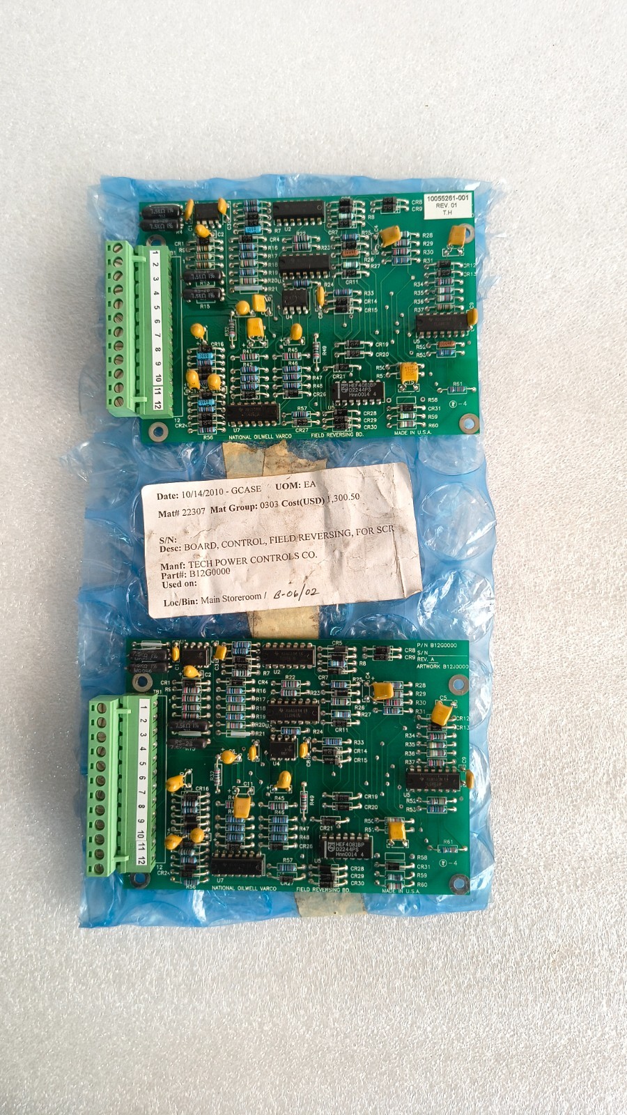 NOV B12G0000 FIELD REVERSING CONTROL BOARD / NATIONAL OILWELL VARCO