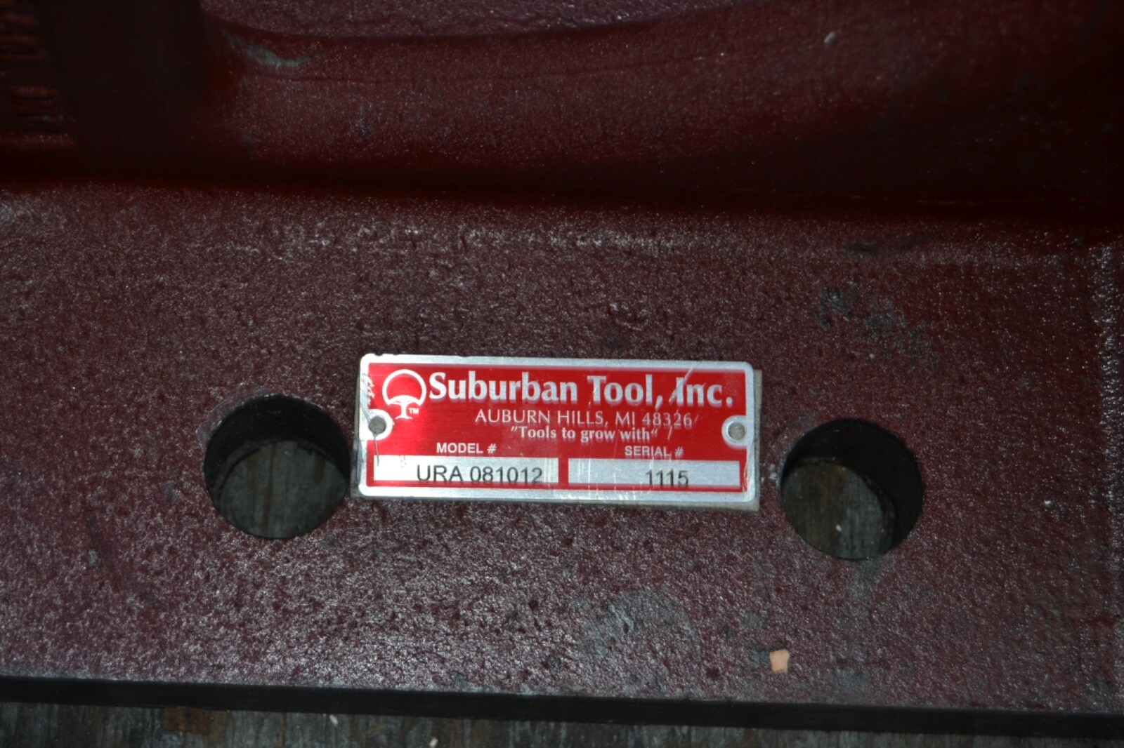 Suburban Tool URA 081012 8X10X12 Universal Right Angle Iron, USA