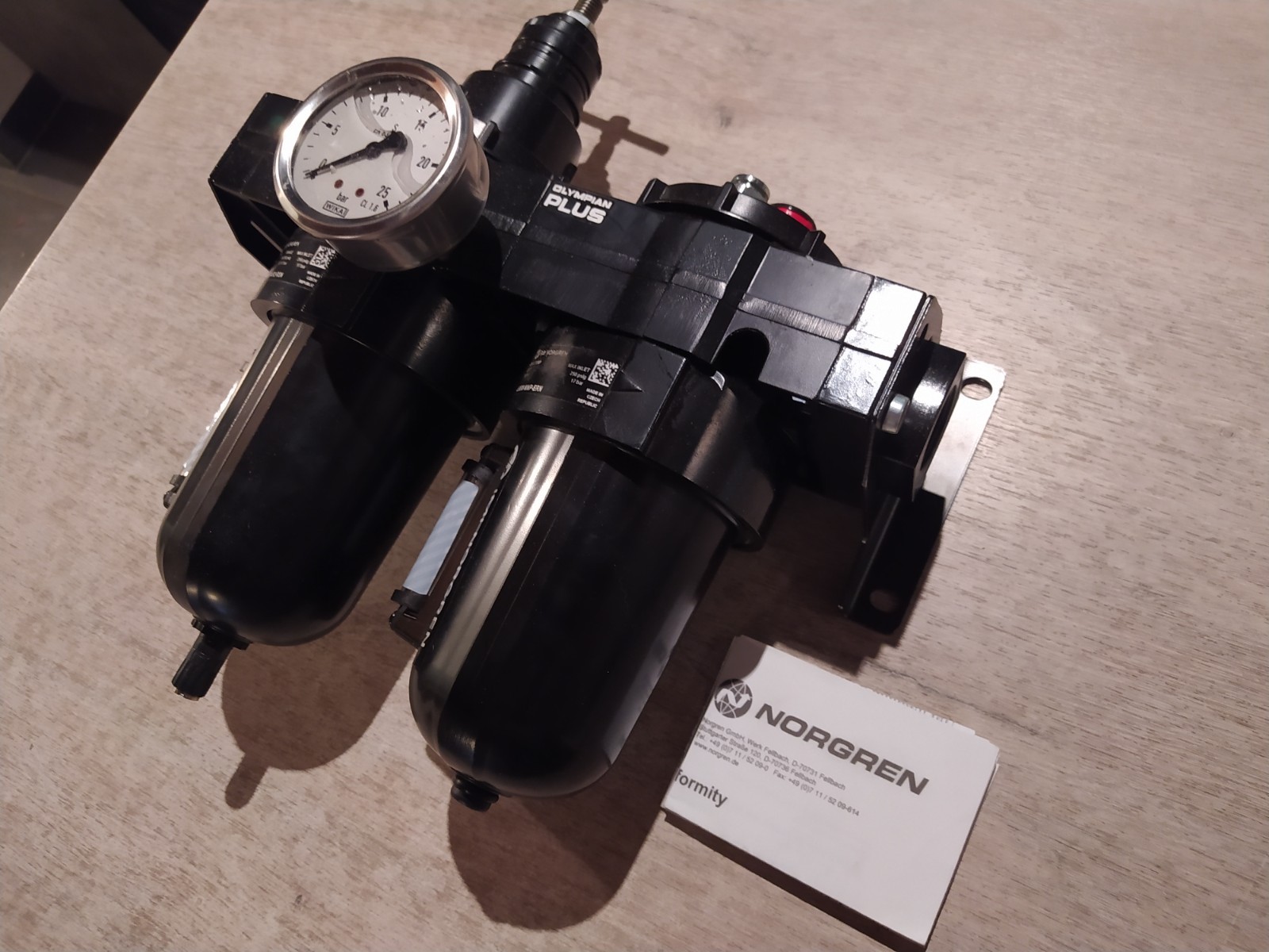 IMI NORGREN OLYMPIAN PLUS B68G-NNT-AR2-RSN + L68M-NNP-ERN AIR PREPARATION [NEW]