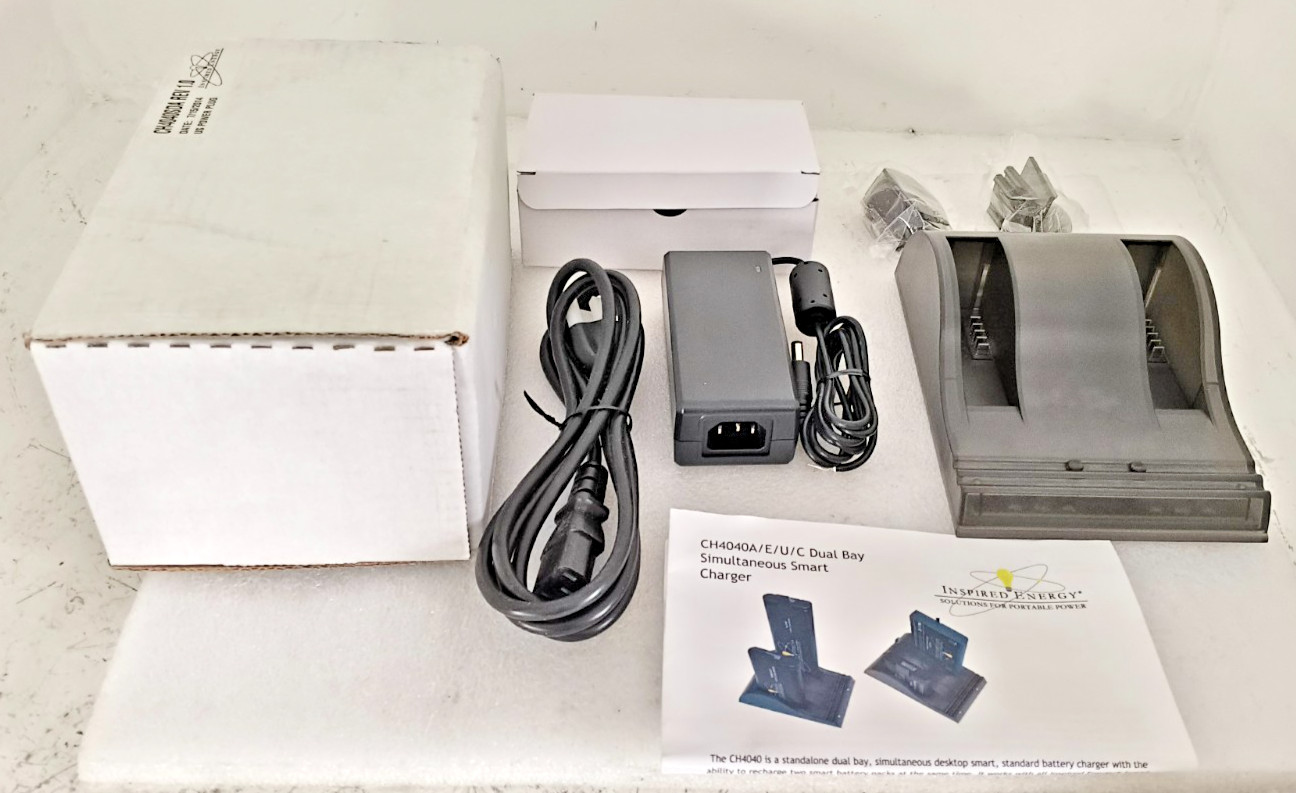 INSPIRED ENERGY SMART Battery Charger CH4040 SMITHS DETECTION 2824016 *NEW*