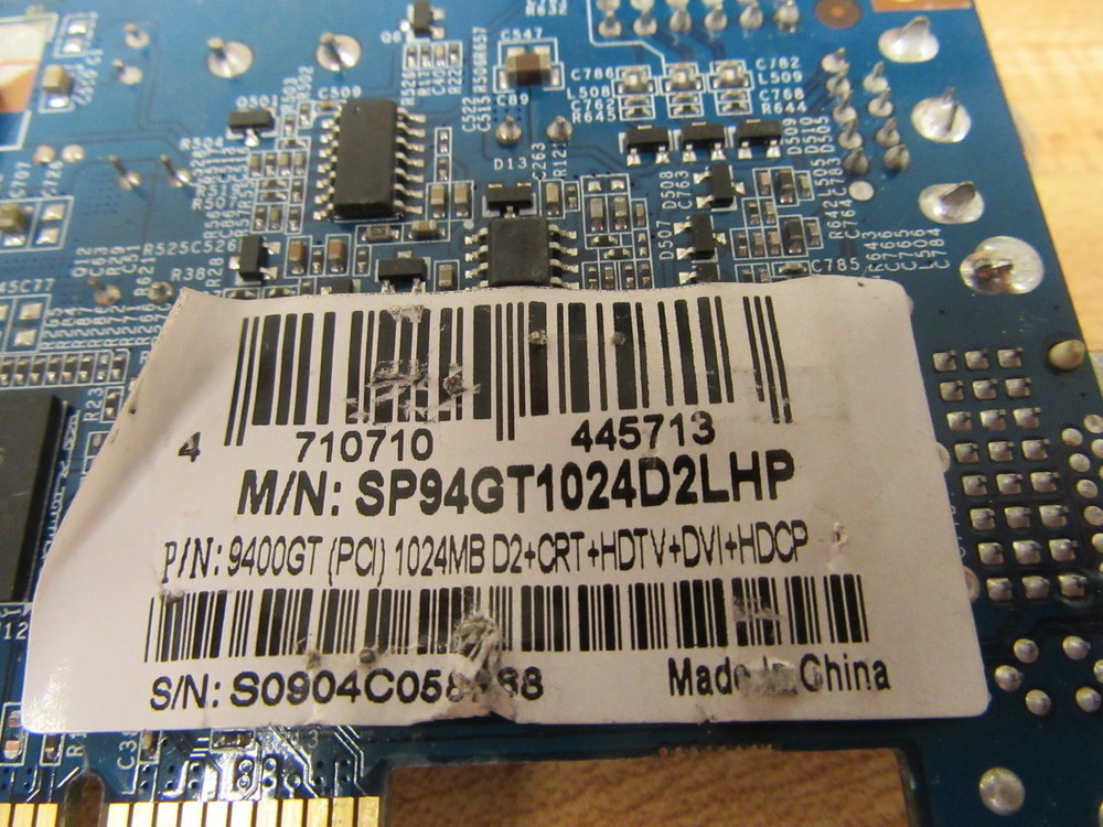 Sparkle SP94GT1024D2LHP Circuit Board