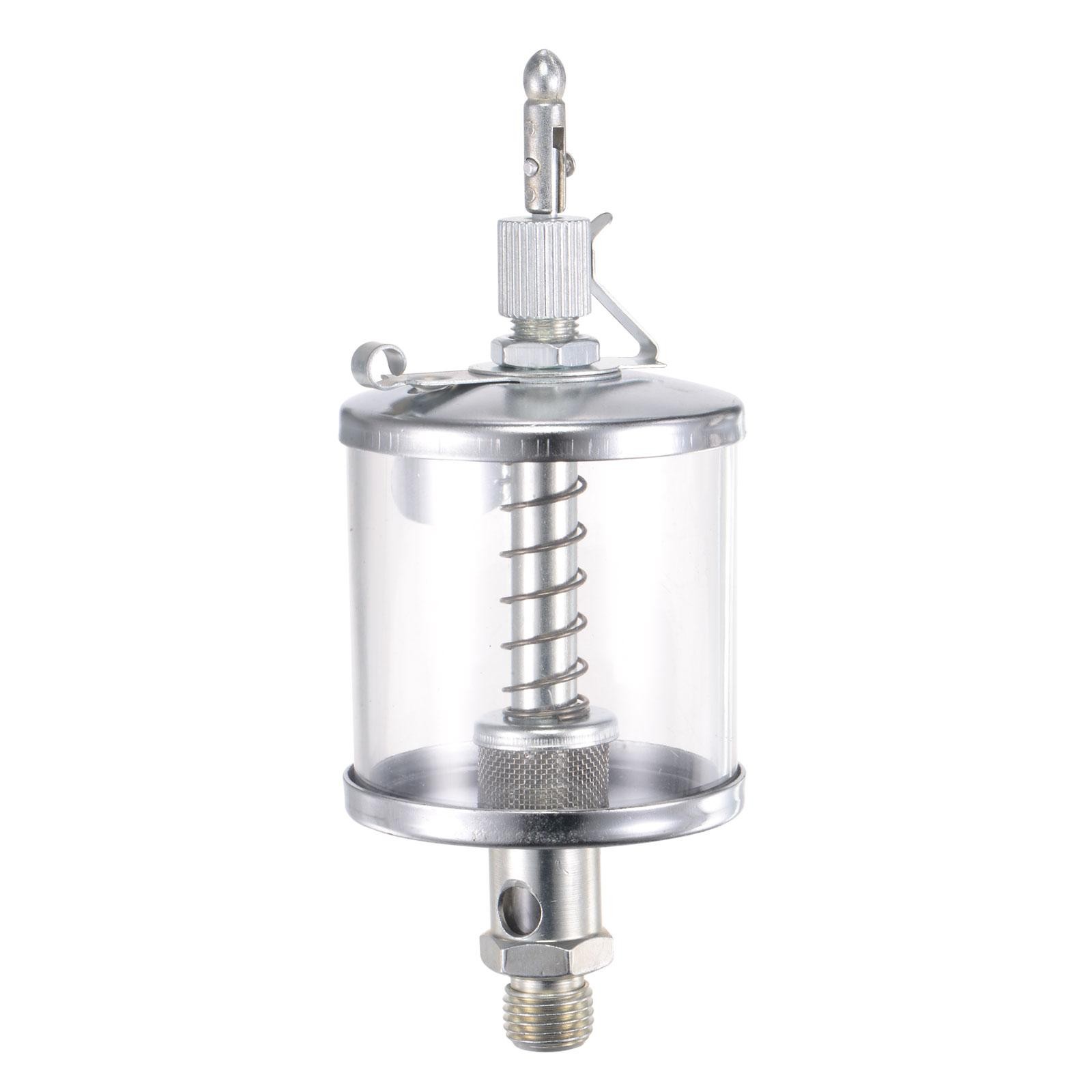 Needle Valve Type Oil Cup G1/4 Thread 100ml Sight Gravity Drip Feed Oiler