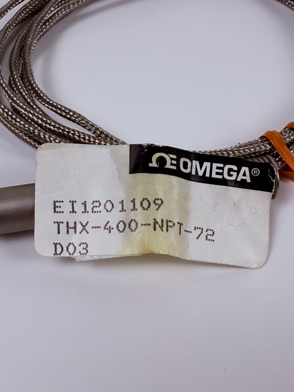 OMEGA THX-400-NPT-72 Thermistor Temperature Probe 1/4″ MNPT 72″ Leads