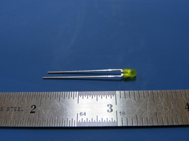 Lite-on LTL-4251N Qty of 100 per Lot Yellow 588nm LED Indication – Discrete 2.1