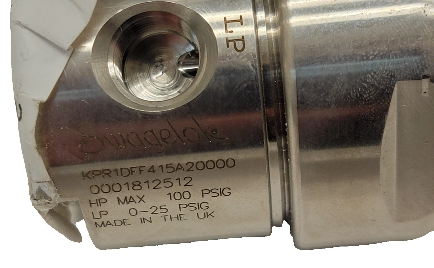 Swagelok KPR Series Regulator. 1/4″ NPTF ports, 6.8 bar max KPR1DFF415A20000