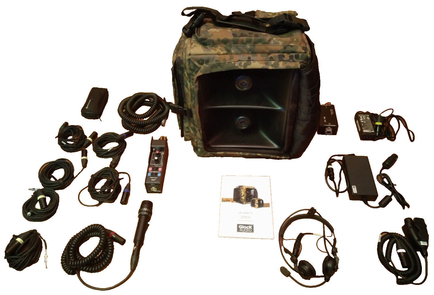 Portable Active Speaker Megaphone Mobile Backpack