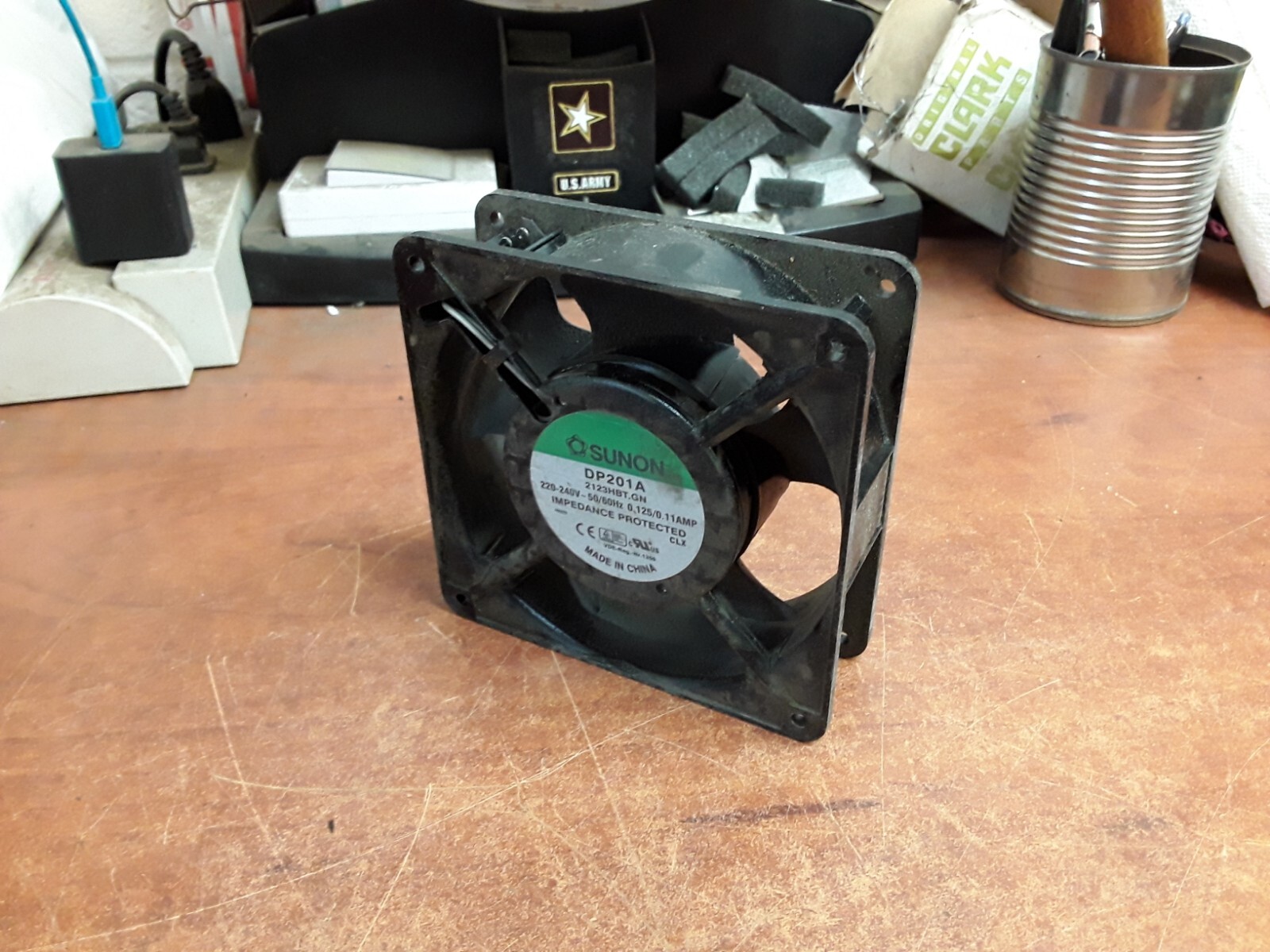 Sunon DP201A 2123HBT.GN, 220-240V 50/60Hz 0.125/0.11AMP