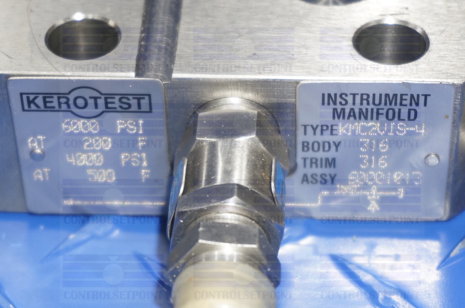 KEROTEST MANIFOLD KMC2VIS-4 2 VALVE MANIFOLD