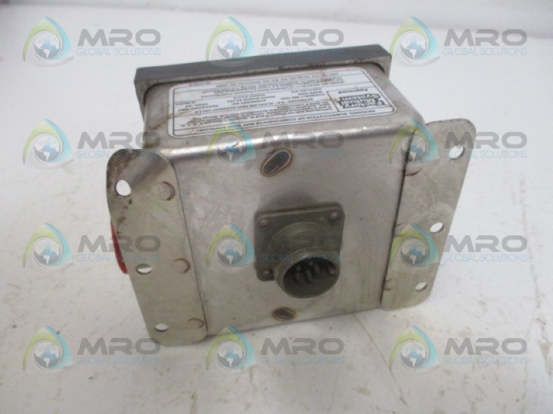 FACTORY MUTUAL SYSTEM DT-83-X1-Y TEMPERATURE READOUT (AS PICTURED) UNMP
