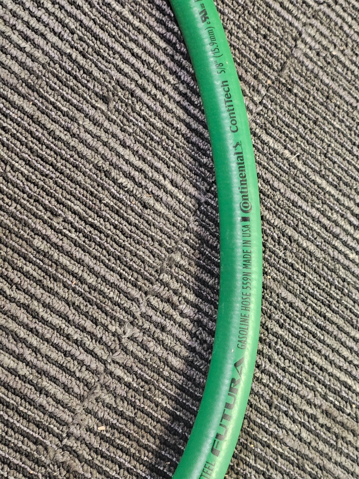 Continental ContiTech 20835375 Flexsteel Futura 5/8″ x 6′ Gasoline Hose Green