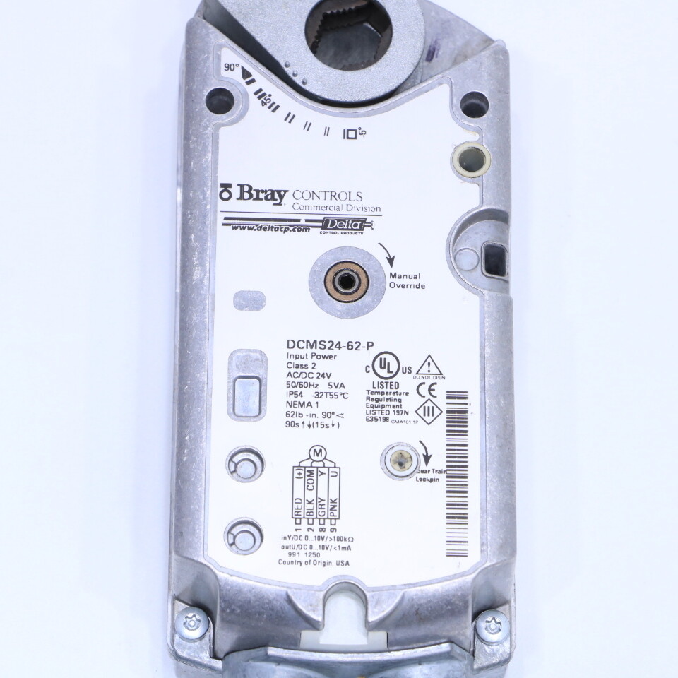BRAY CONTROLS DCMS24-62-P ELECTRIC ACTUATOR