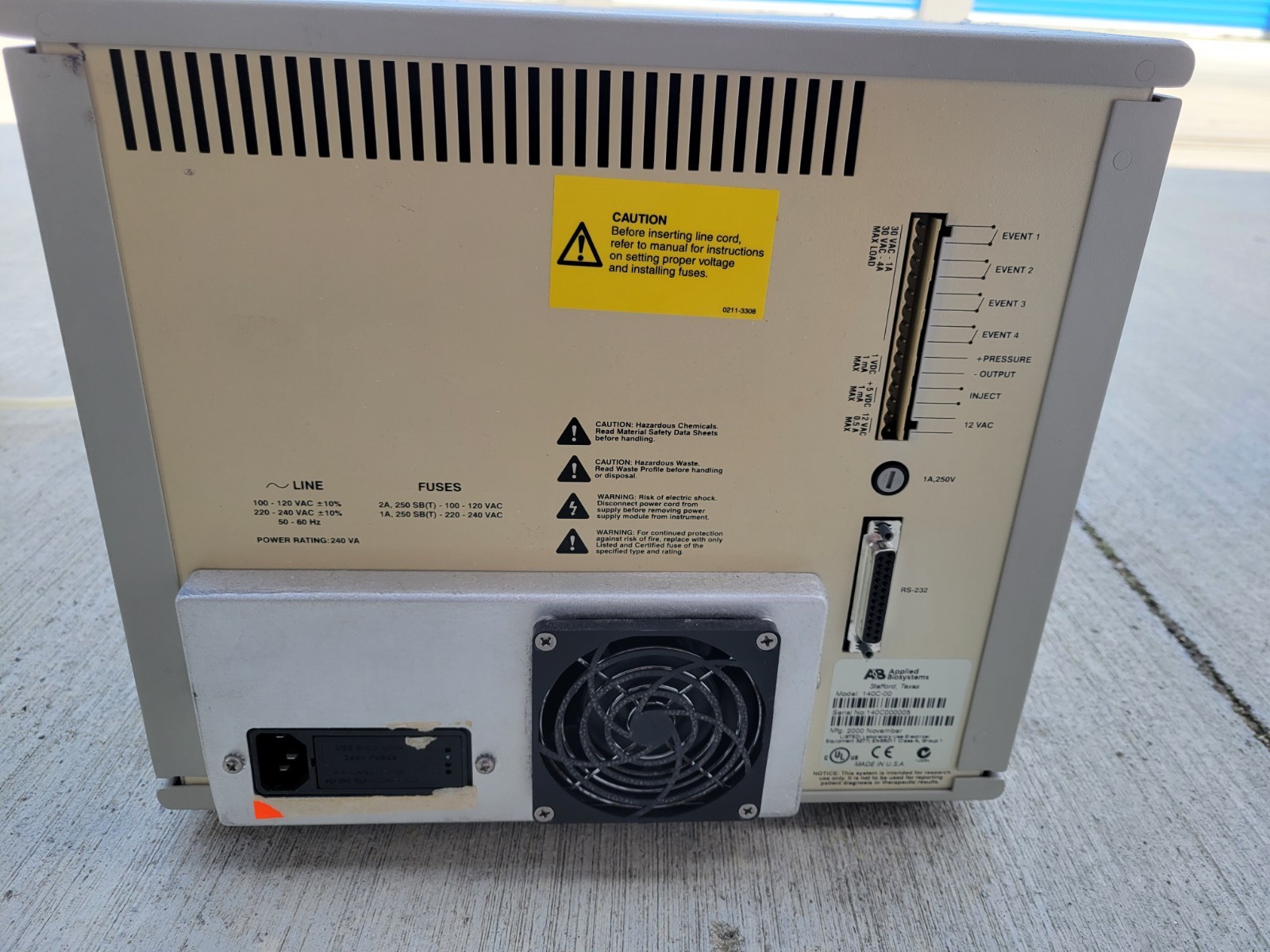 Applied Biosystems Programmable Absorbance Detector 785A