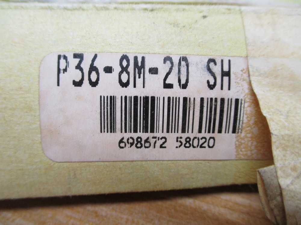 Woods P36-8M-20 SH Synchronous Plus Sprocket P368M20SH