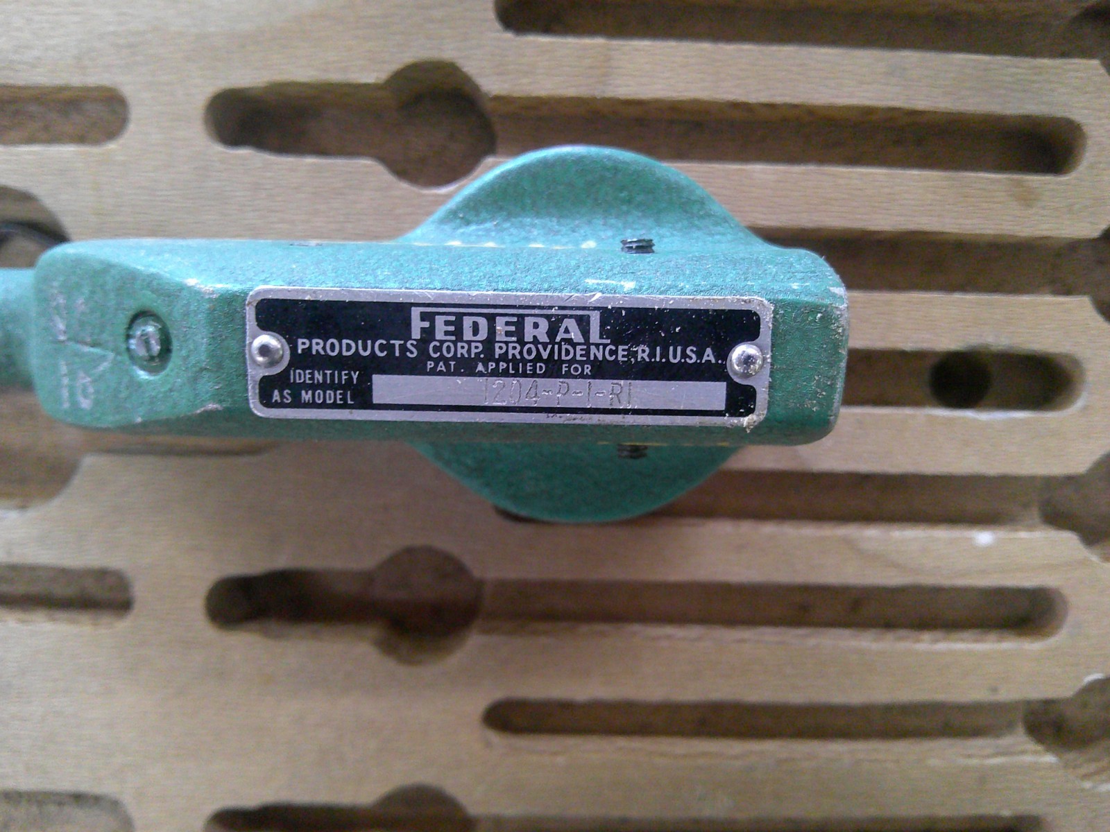 FEDERAL TEST MASTER 1204 nt sunnen VALVE GUIDE SMALL BORE GAGE