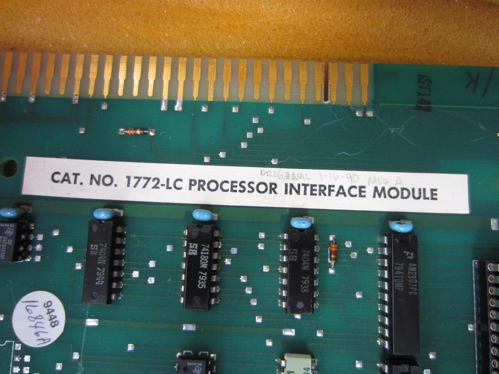 Allen Bradley 1772-LC Processor Interface Module Without Key