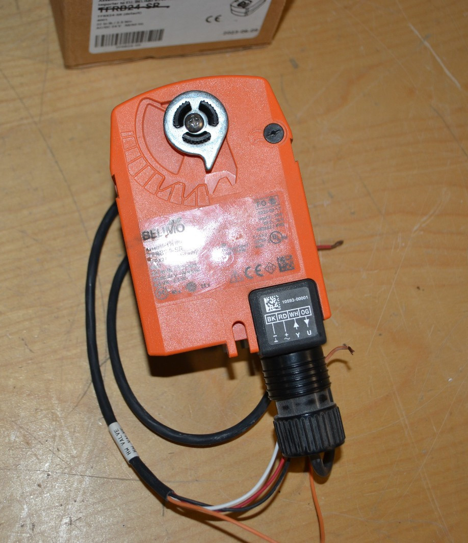 2 ~ Belimo ~ TFRB24-SR ~ Valve Actuator, Spring return, AC/DC 24V ~ Used