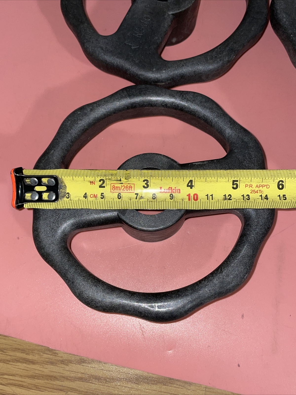 ITT 26204 Handle “PAS” Thermoplastic 1.162 Bore w/ 2-set screw holes(Lot Of 10)