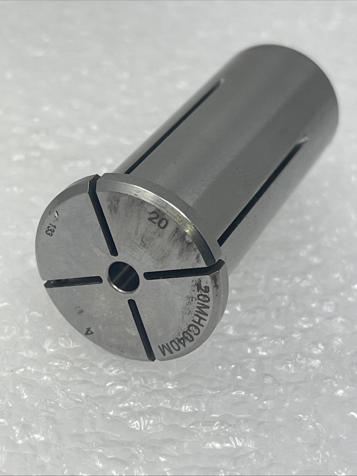ERICKSON 20MHC040M Hydraulic Chuck Sleeve, 4mm ID x 20mm OD