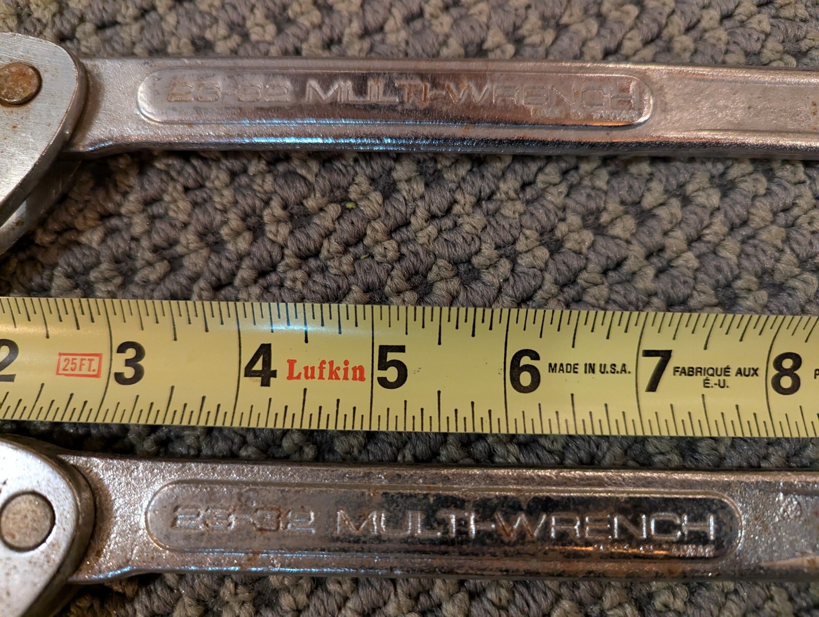23-32 multi-wrench 13/16-1 1/4 drop forged steel Qty (2) Wrenches