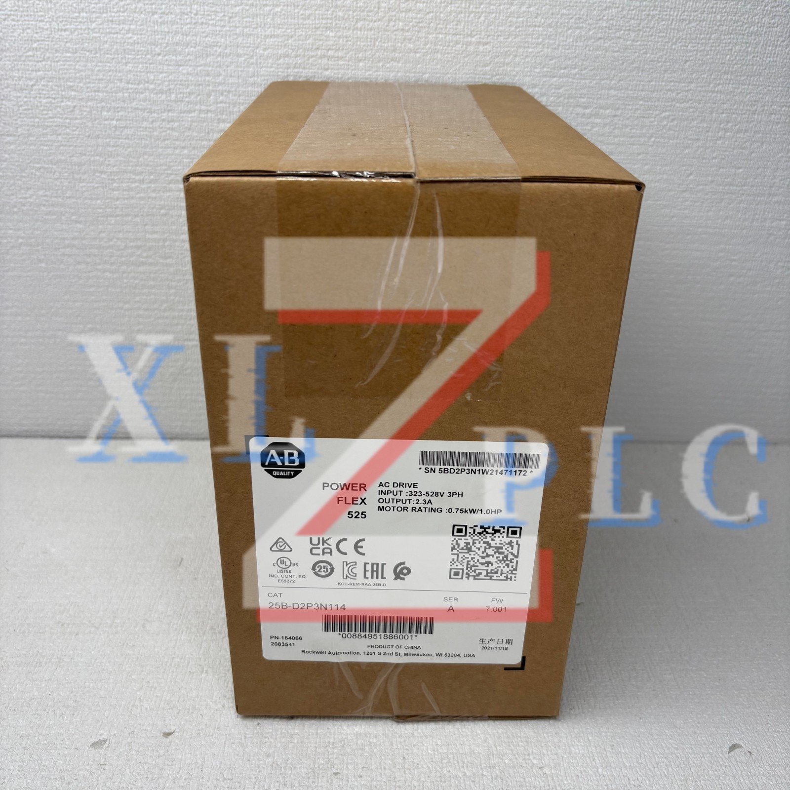 brand 25B-D2P3N114 frequency converter#1pcs new in box