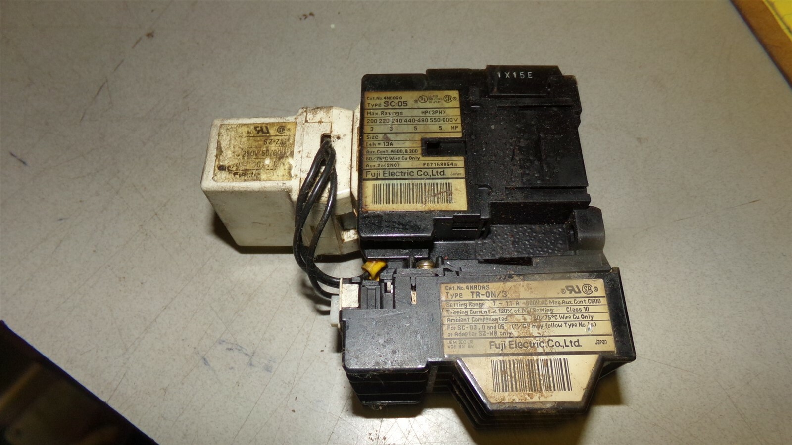 Fuji Eectric 4NCOGO Type SC-05 Magnetic Contactor *FREE SHIPPING*