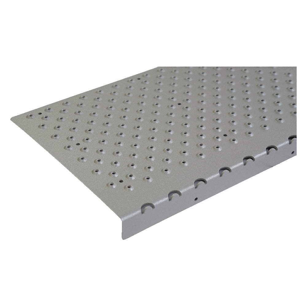 HANDI TREADS NSN129030GY0 Stair Nosing,Gray,30″ W,9″ D 417T84