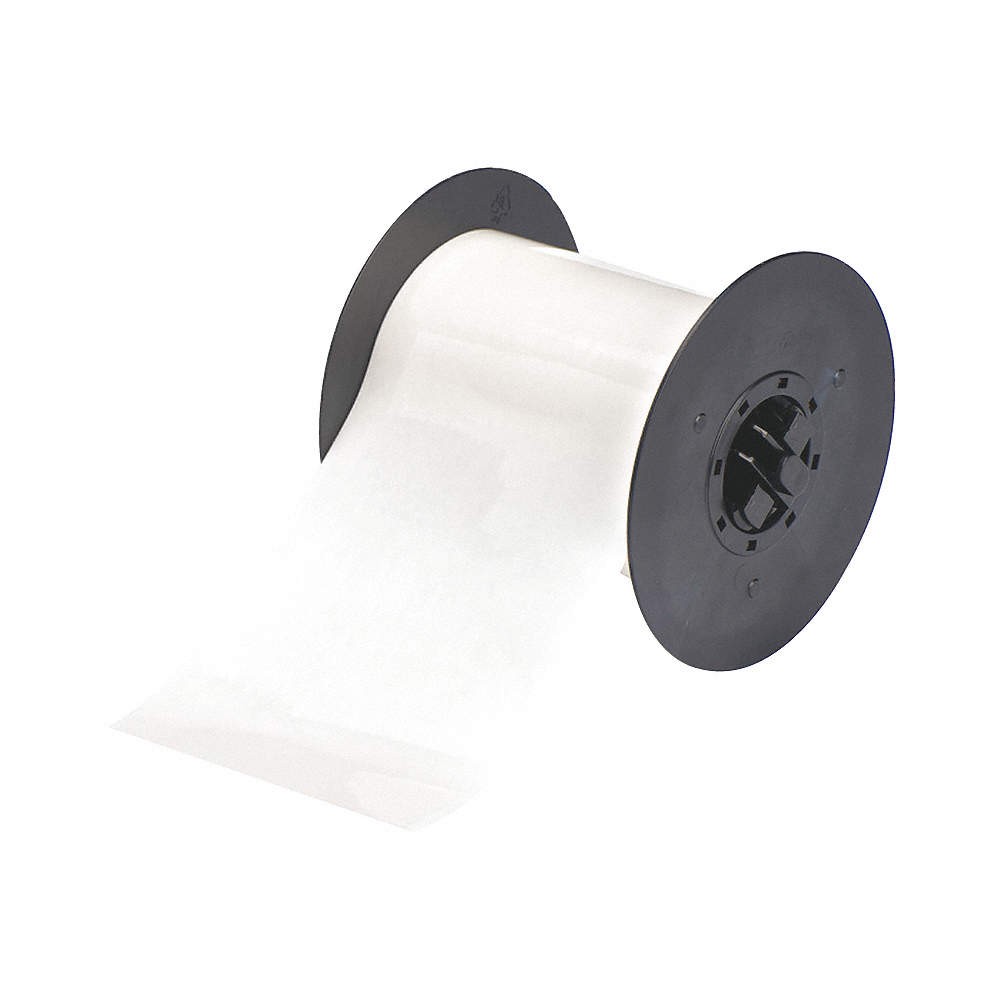 BRADY B30C-4000-569-CL Low-Halide Pipe Tape,Clear,100 ft. L 6UMY7