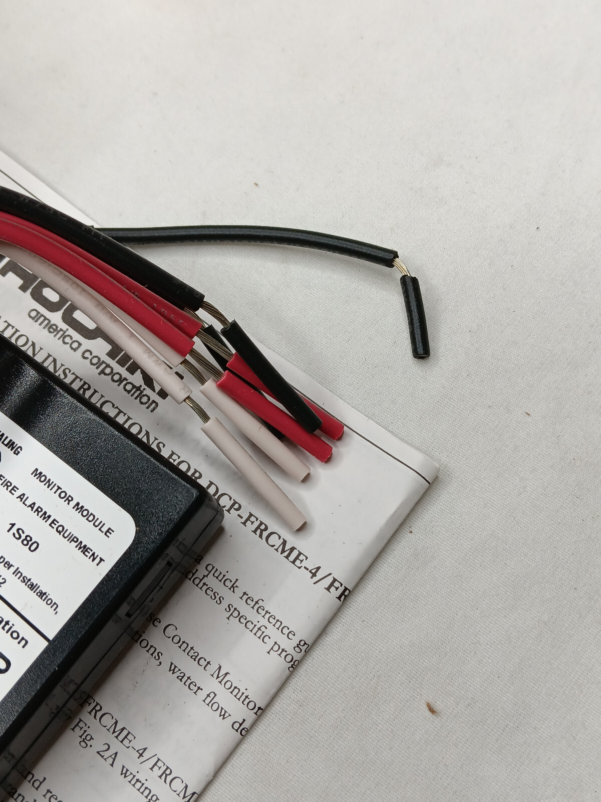 HOCHIKI DCP-FRCME-P Fast Response Contact Monitoring Pigtail Module 0400-01741