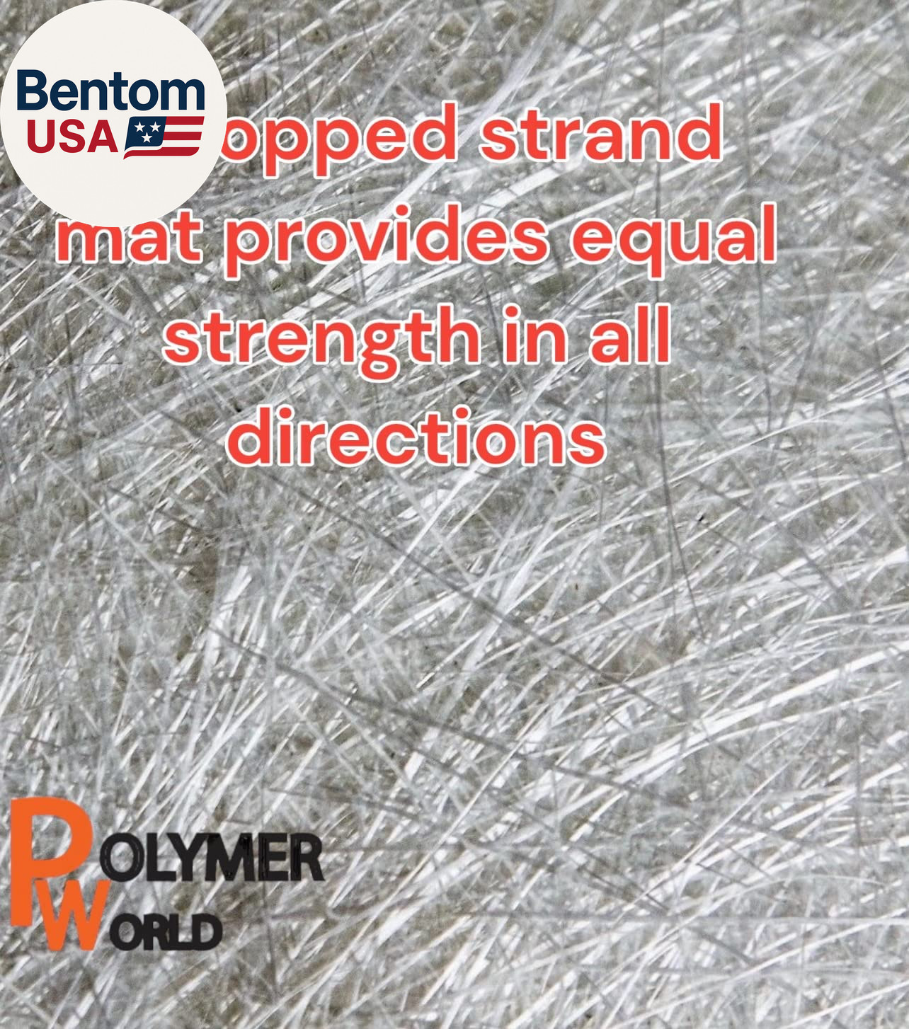 1.5X50X5 Yards Chopped Strand Mat – Lightweight & Marine-Grade Fiberglass Cloth