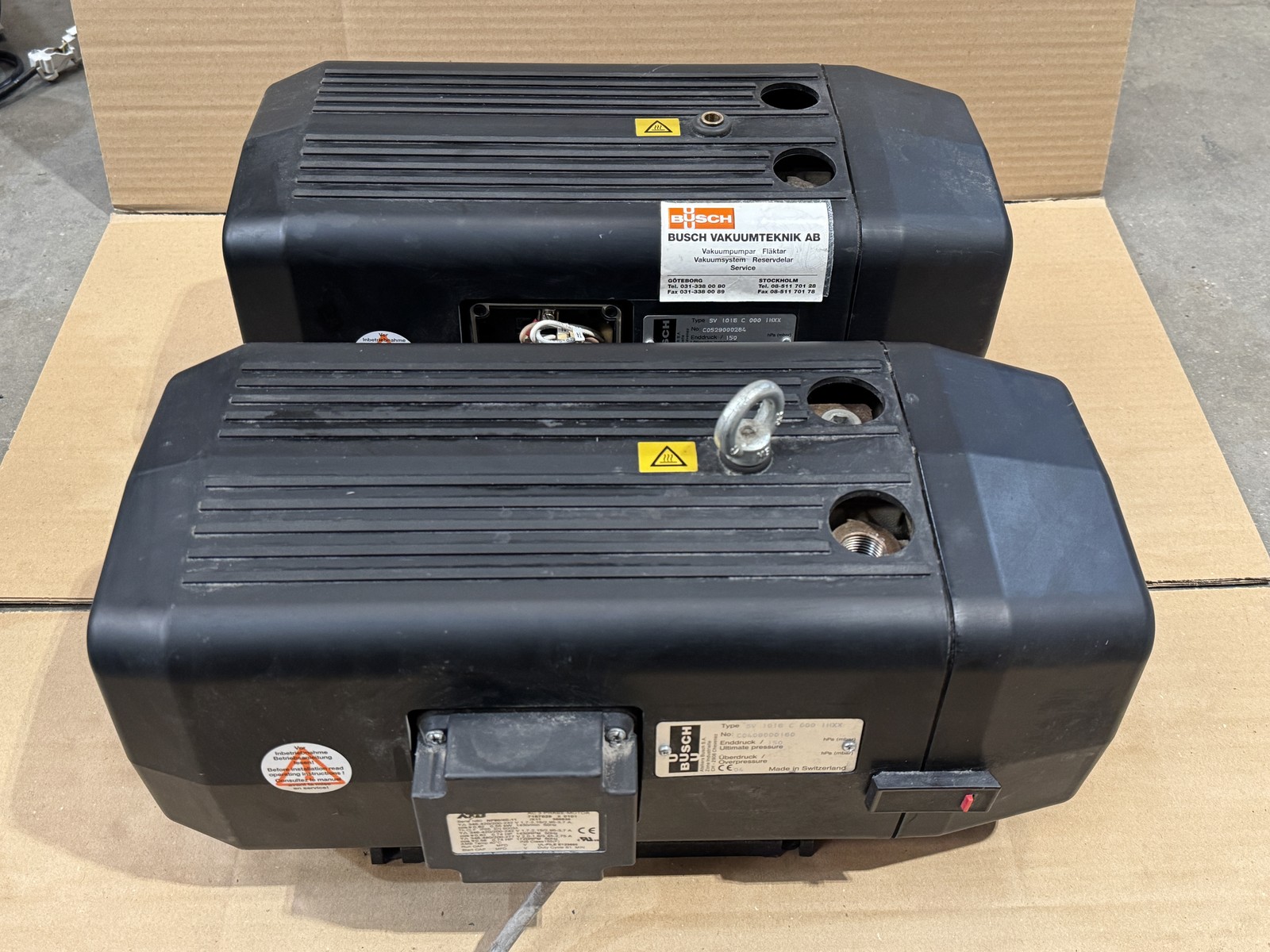 BUSCH SV 1016 C 000 IHXX X 1 Piece