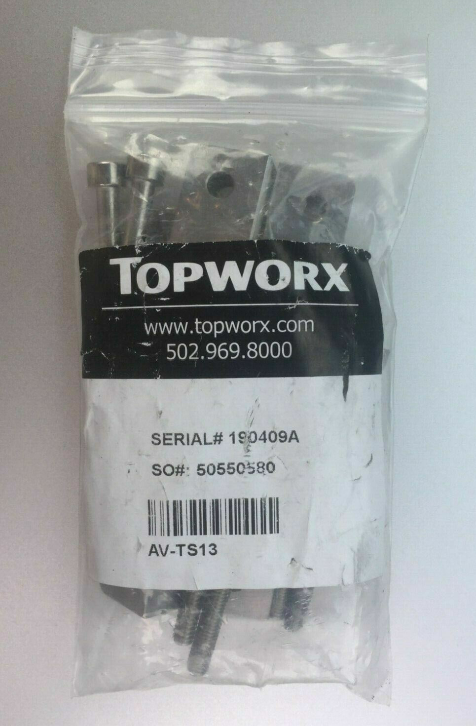 2 Kits: TOPWORX AV-TS13 T-Series Stainless Steel Mounting Bracket Kit TXS 30×130