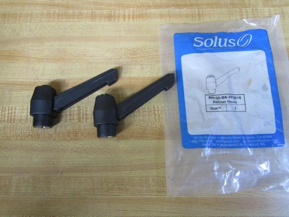 Valu Guide RH-30-BK-FP3816 Solus Ratchet Handle RH30BKFP3816 (Pack of 12)