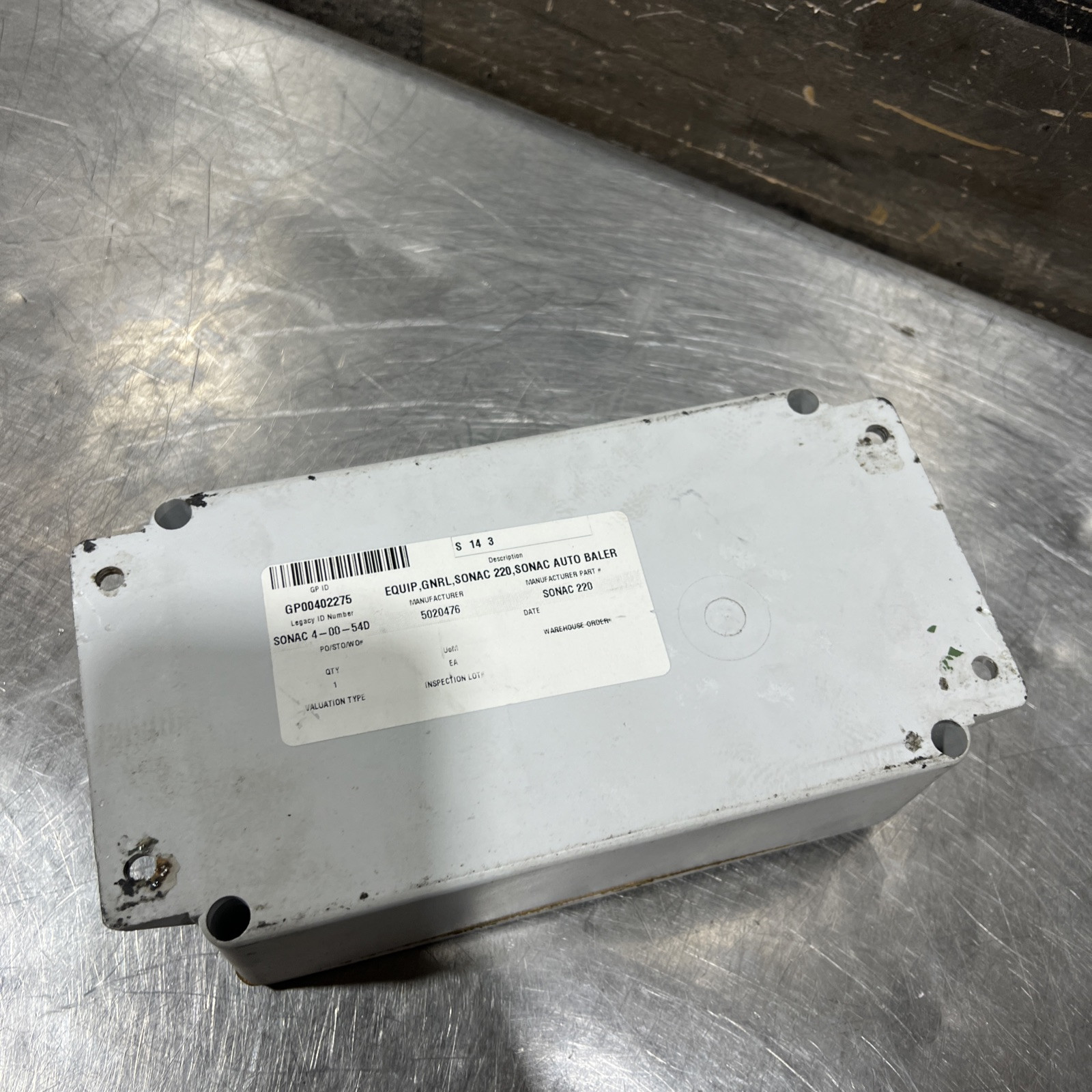 DELAVAN SONAC 220 43558 115/230VAC 5A Nos Surplus No Original Box