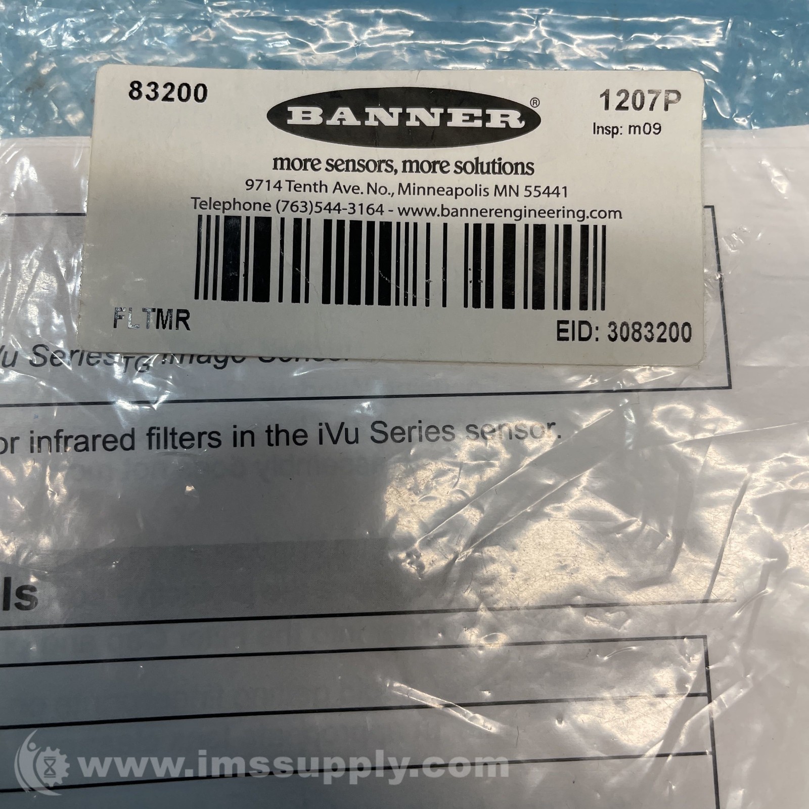 Banner Engineering Corp. FLTMR Filter Kit FNOB
