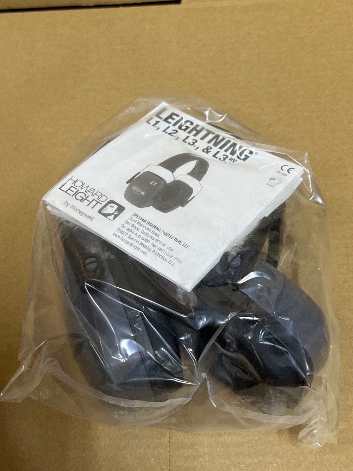 Howard Leight By Honeywell 1010922 Leightning L1 Ear Muffs Headband