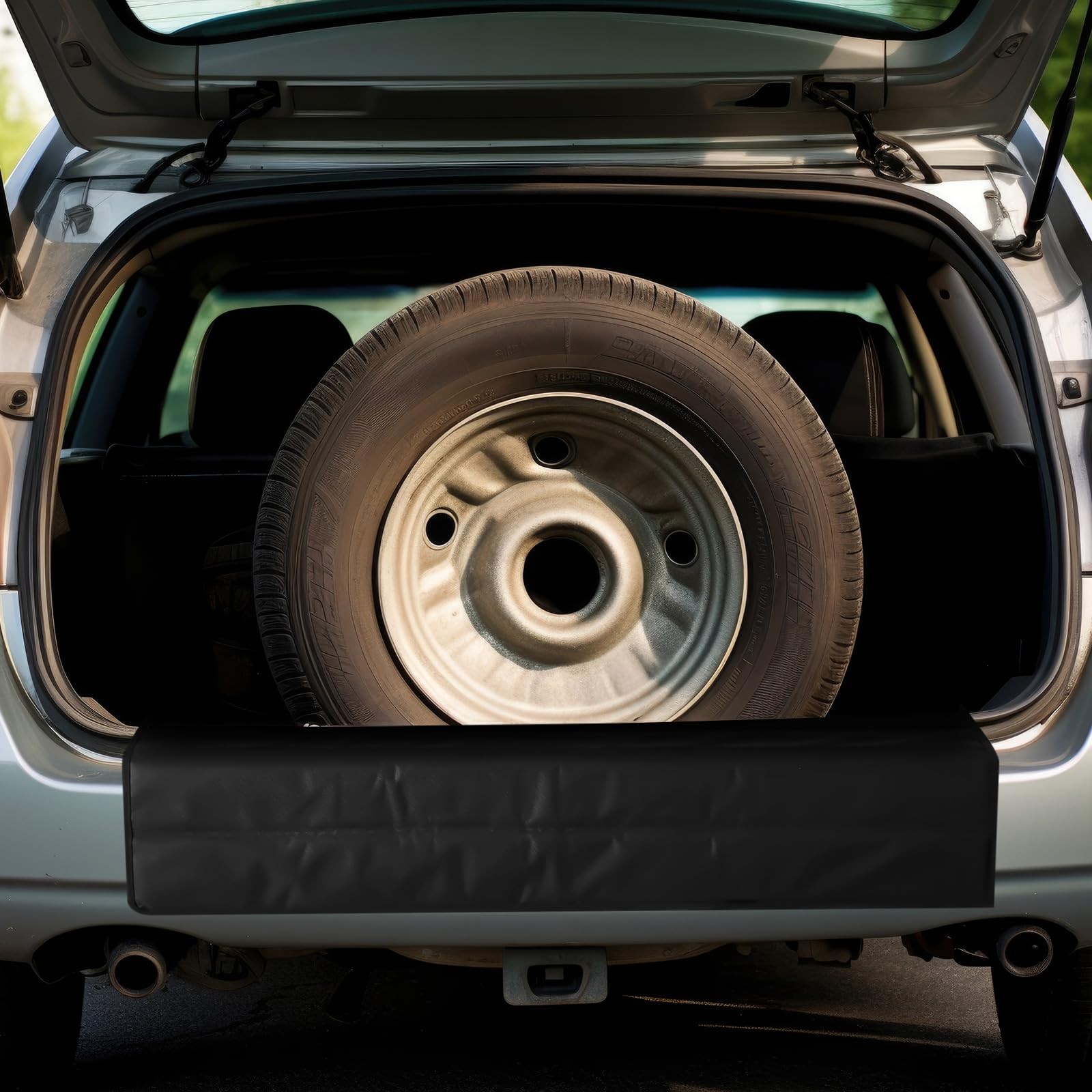 Large Rear Bumper Protector for Cars 41 x 25 Inch Bumper Guard Foldable Prote…