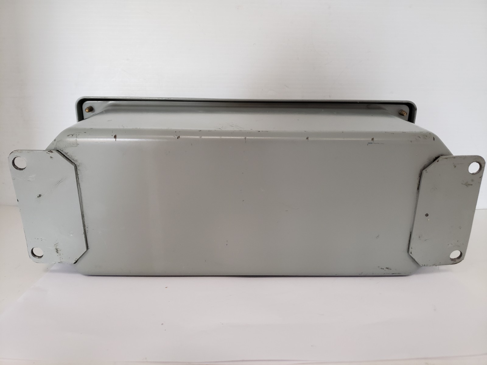 HOFFMAN E-D4PBX CONTROL PANEL PUSH BUTTON ENCLOSURE METAL 4 UNIT