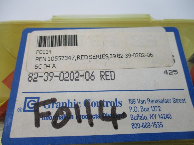 GRAPHIC CONTROLS 82-39-0202-06 (PKG OF 6) NSMP