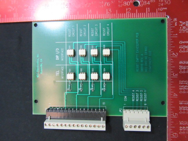 NEC ELECTRONICS AMERICA INC 980110 NEW (Not in Original Packaging) RESIST EMPTY