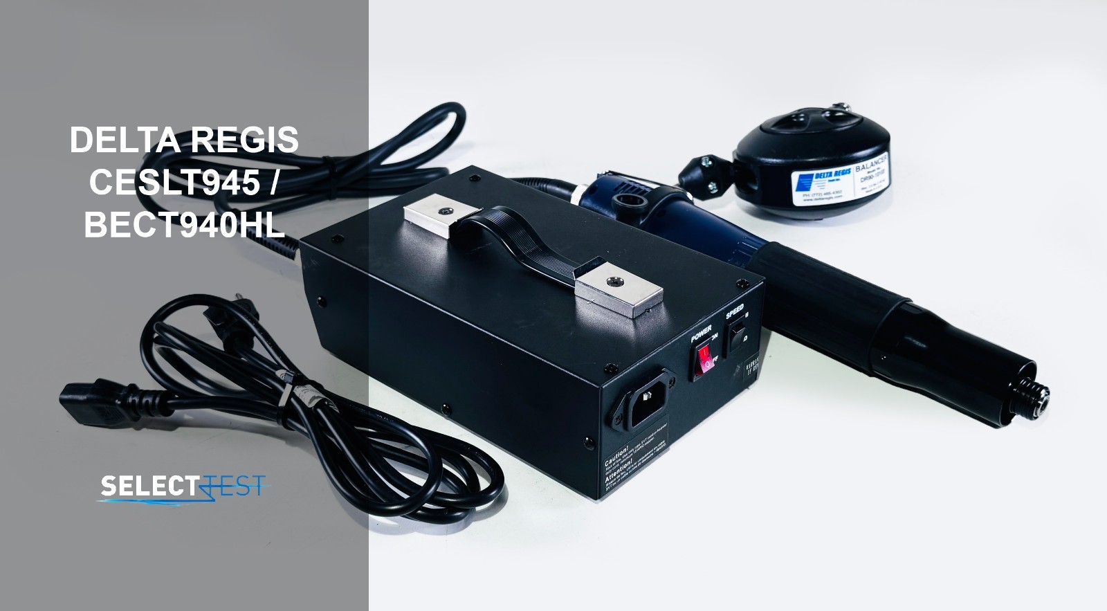 DELTA REGIS CESLT945 / BECT940HL BRUSHLESS ELECTRIC TORQUE SCREWDRIVER (REF.: R)