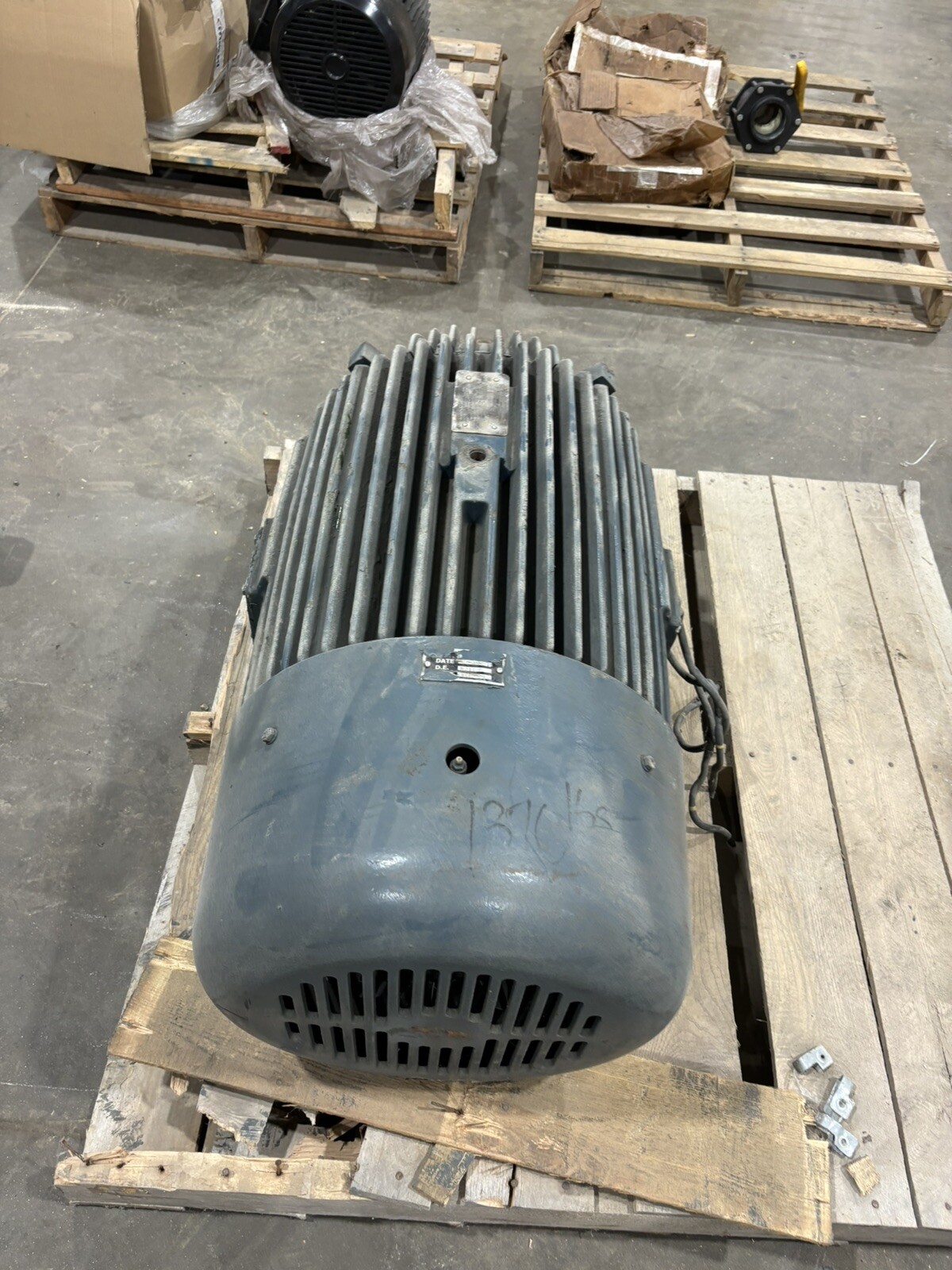 60HP 460V – TOSHIBA B0608FLF38SHJ – 60 HP ELECTRIC MOTOR 888 RPM 405T