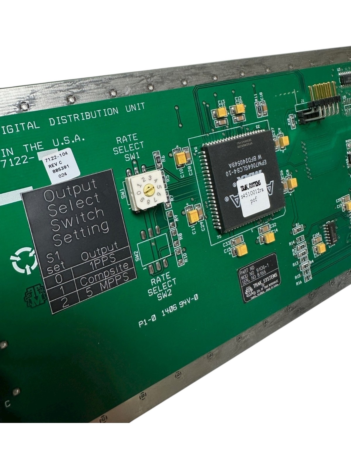 Trak Systems 9106-1, 7122-104 DDM Rev D1 Digital Distribution Unit **SALE**