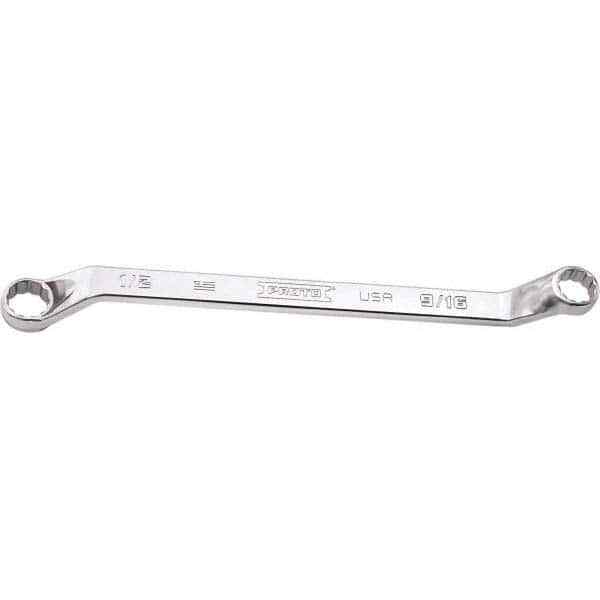 Proto J8181-T500 Box End Wrench: 1/2 x 9/16″, 12 Point, Double End, Steel